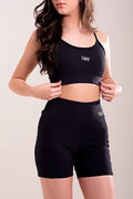 Short Fitness Polimida Com Bolsos